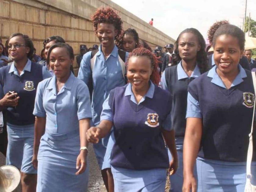 a motivational group image of newly registered nurses