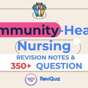 NCK Community Health Nursing Revision Course by ReviQuiz. Features 400+ practice questions and detailed notes aligned with Kenyan nursing standards.