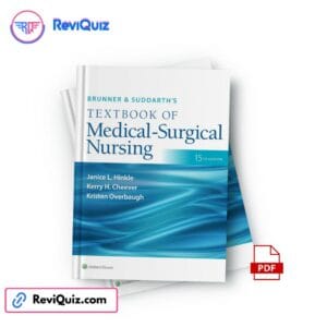 Brunner and Suddarth’s Textbook of Medical-Surgical Nursing 15th Edition book cover PDF for NCK exam preparation and Kenyan nursing students