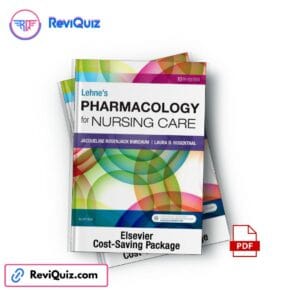 Lehne’s Pharmacology for Nursing Care 10th Edition book cover PDF for NCK pharmacology exam revision and Kenyan nursing students